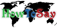 HowToSay Logo