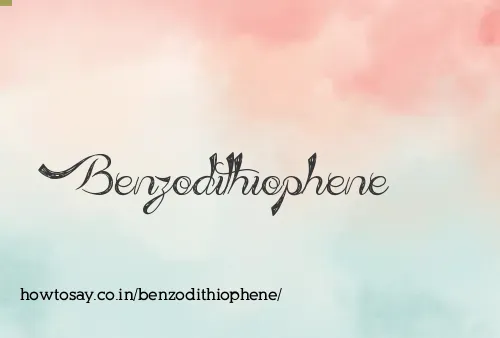 Benzodithiophene
