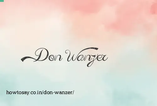 Don Wanzer