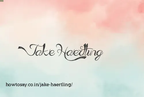 Jake Haertling