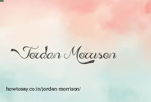 Jordan Morrison
