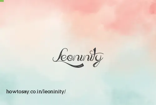 Leoninity
