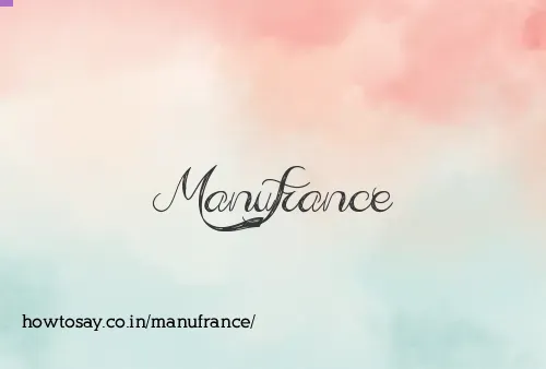 Manufrance