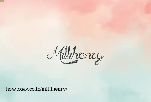 Millihenry